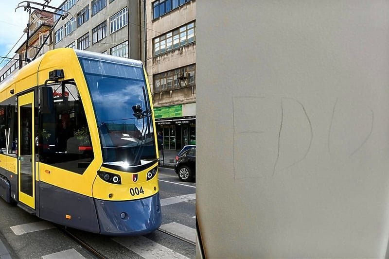 Zbog oštećenja novog tramvaja policija saslušava svjedoke, “Edo” se potpisao na Ilidži