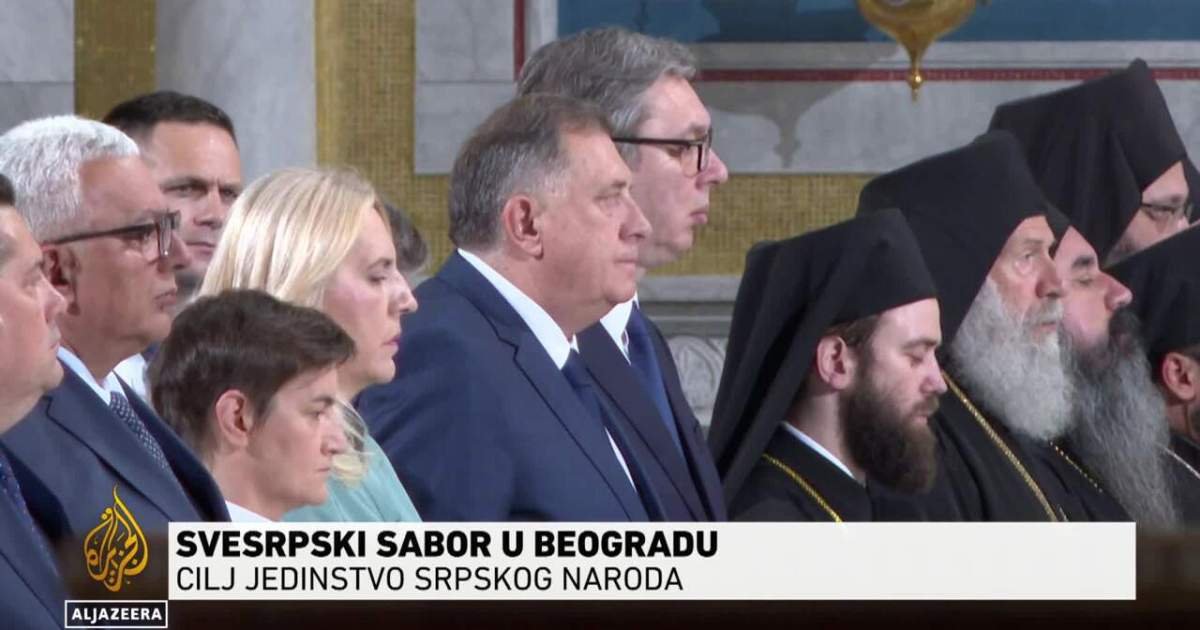 Na Prvom svesrpskom saboru prisutni zvaničnici Srbije, RS-a i iz Crne Gore