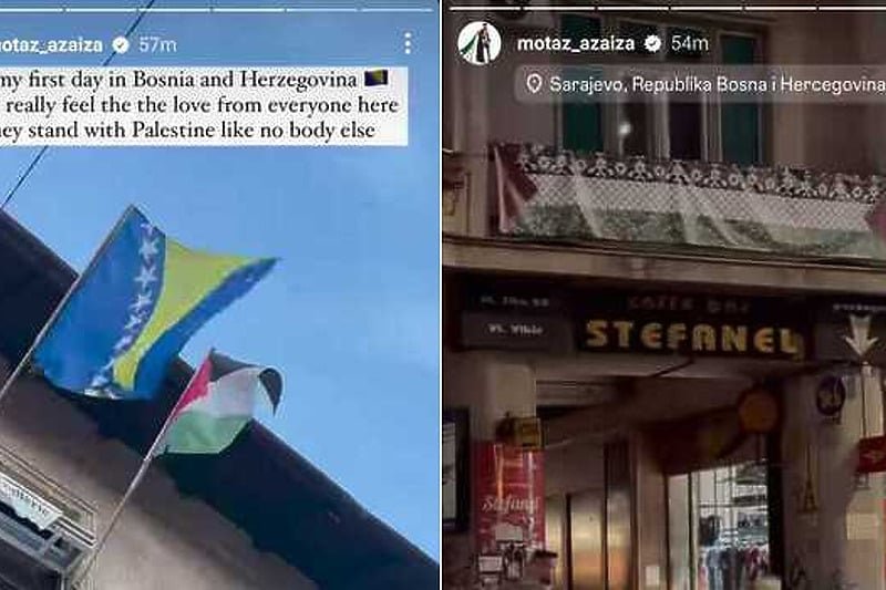 Hrabri novinar iz Gaze Motaz Azaiza o Sarajevu: Prvi dan u BiH, a osjetio sam podršku kao nigdje