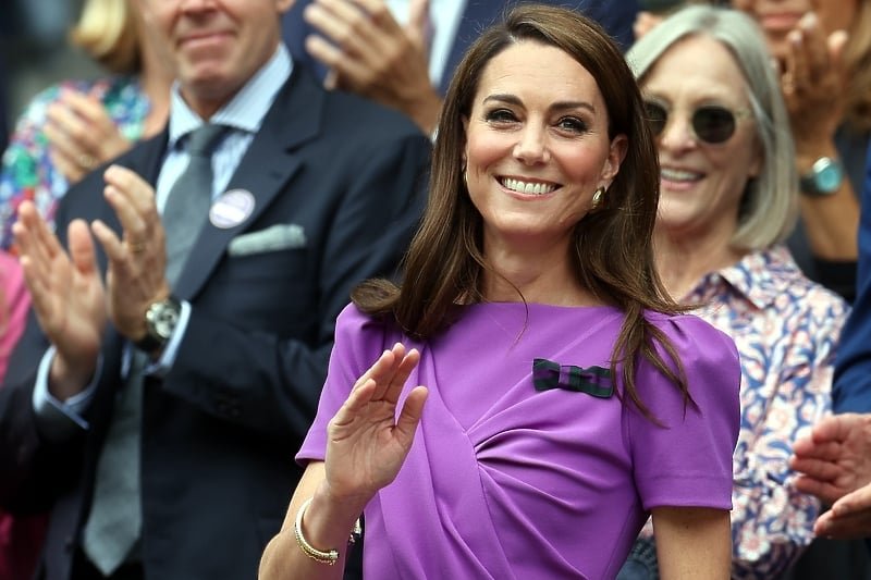 Kate Middleton pojavila se na finalu Wimbledona i izazvala oduševljenje publike
