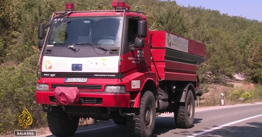 Makedonska Vlada angažovala vojsku i policiju na gašenju požara