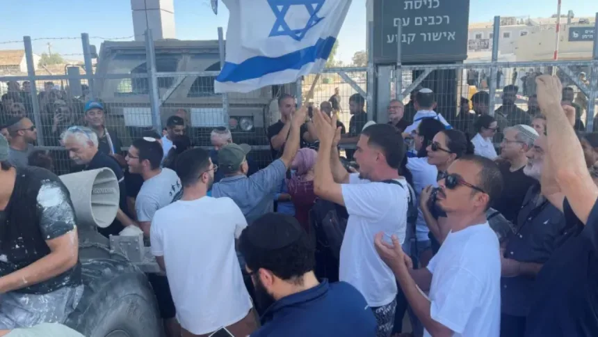 Protest desnice zbog hapšenja izraelskih vojnika
