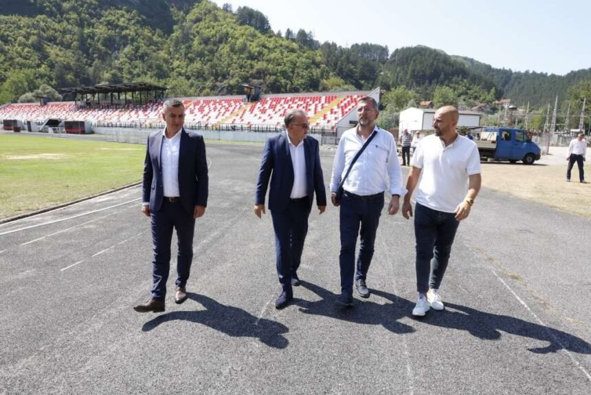 Premijer Nikšić posjetio Konjic: Milion KM za gradnju stadiona