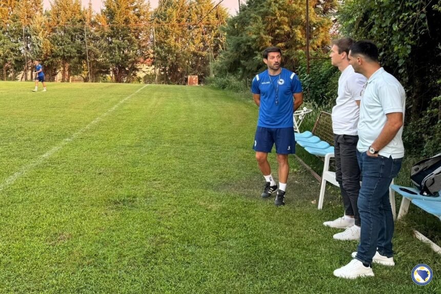 Spahić i Papac posjetili U21 i U19 reprezentativce BiH