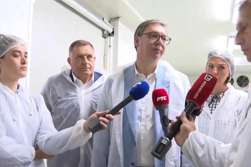 NOVA BLAMAŽA U SRBIJI: Pogledajte kako je Aleksandar Vučić ponizio svog ministra, Dodik je samo nijemo gledao…