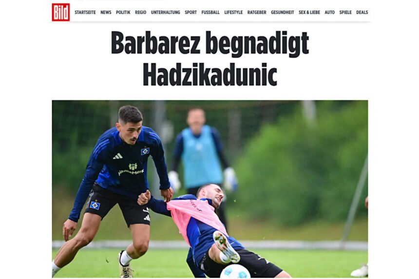 Njemački Bild objavio članak o odnosu Barbareza i Hadžikadunića