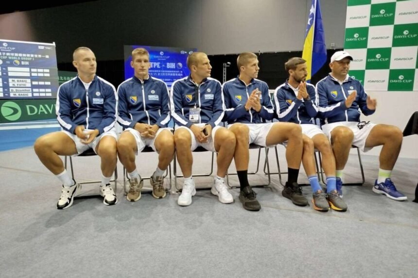 Teniska reprez. BiH u Taipeiju: Za vikend veoma bitni mečevi