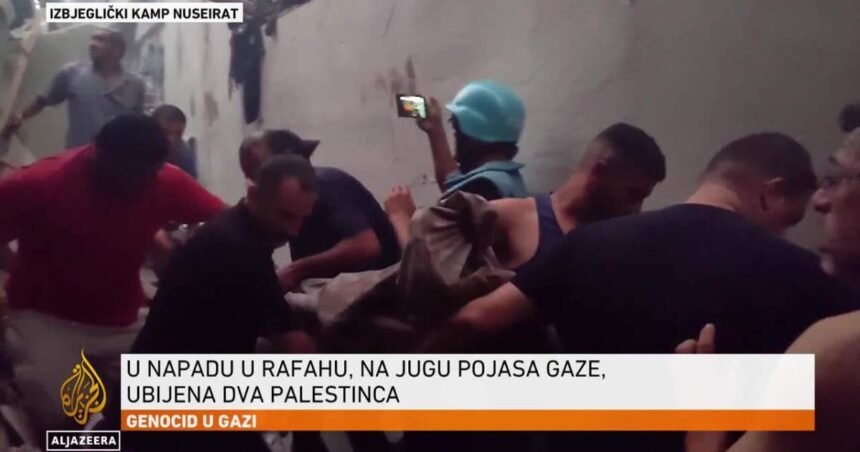 Izrael nastavlja s napadima, u kampu Al-Nuseirat ubijeno deset Palestinaca