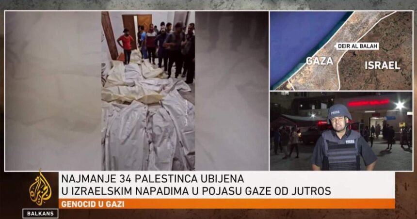 Izrael pogodio dvije zgrade u Rafahu, najmanje 15 ubijenih