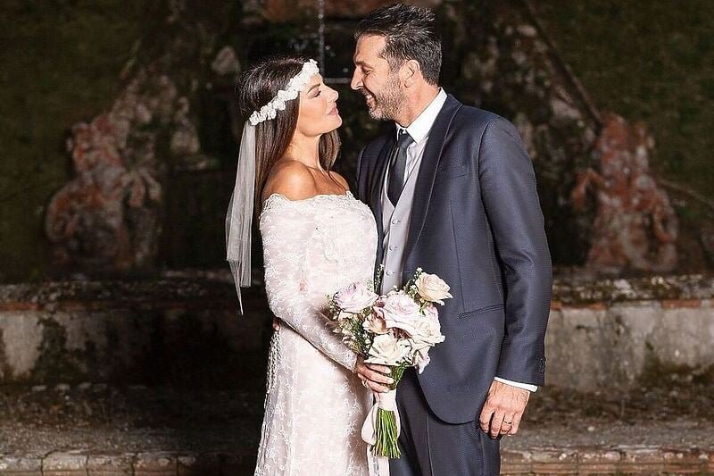 Gianluigi Buffon oženio prelijepu Ilariju, fotografiju s vjenčanja objavio na Instagramu