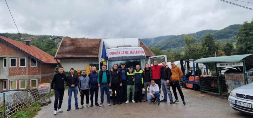 Dobri ljudi iz Goduše na terenu: “Pomažemo od prvog dana”