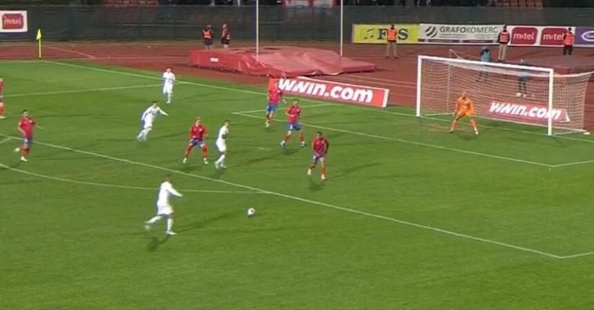 Borac pobijedio Velež, Rođeni od 44. minute igrali sa igračem manje