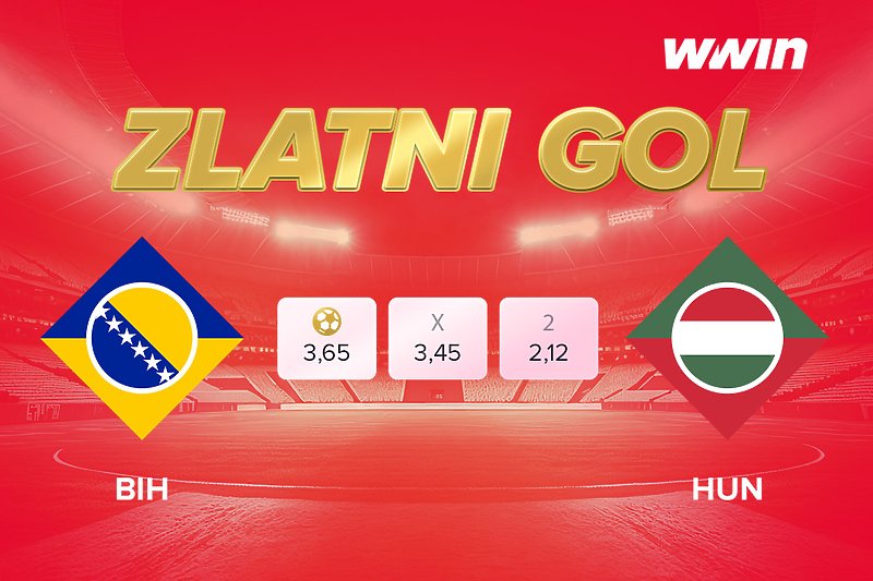 Samo u WWin-u: Zlatni gol za reprezentaciju Bosne i Hercegovine