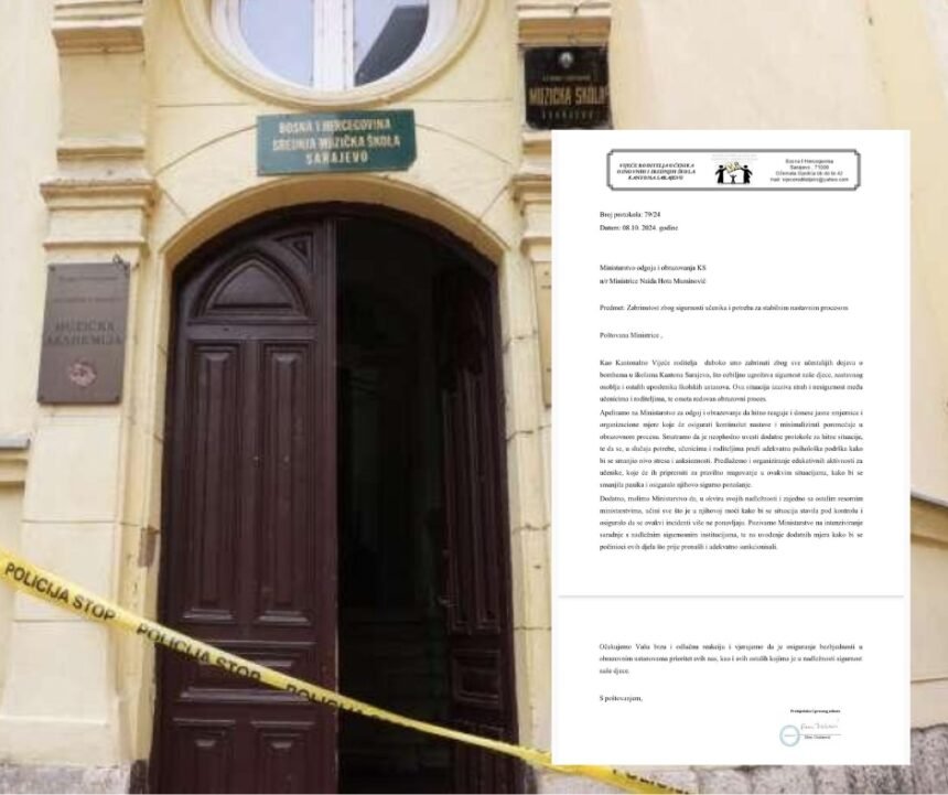 APEL VIJEĆA RODITELJA KS: Ova situacija izaziva strah i nesigurnost