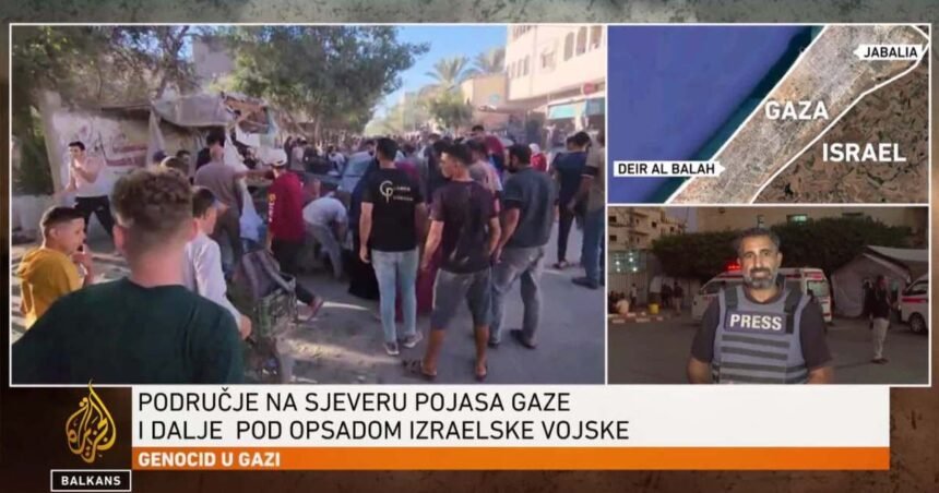 Izrael pogodio prodavnicu punu ljudi u Deir al-Balahu