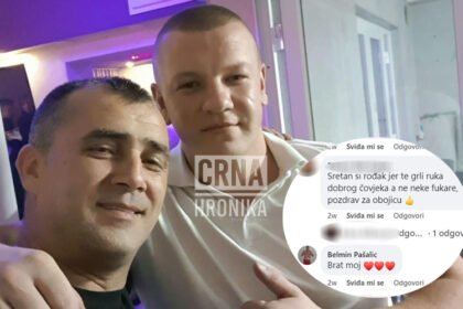 Belmin Pašalić Saudinu Ahmetspahiću prije nego što će ga brutalno premlatiti: “Brat moj”