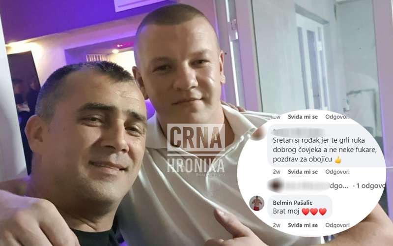 Belmin Pašalić Saudinu Ahmetspahiću prije nego što će ga brutalno premlatiti: “Brat moj”
