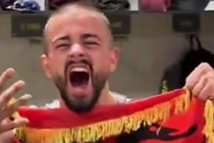 Zhegrova saigrače iz Lillea poslije pobjede u Madridu učio kako rukama napraviti albanskog orla