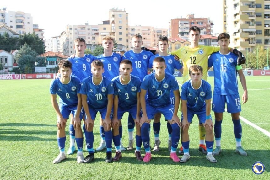 UEFA razvojni turnir: U15 BiH izgubila od Albanije