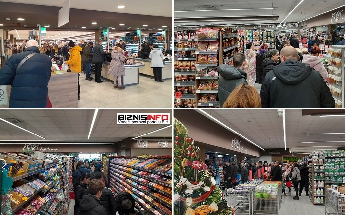 Sarajlije “okupirale” Lukavicu, trgovci imaju pune ruke posla