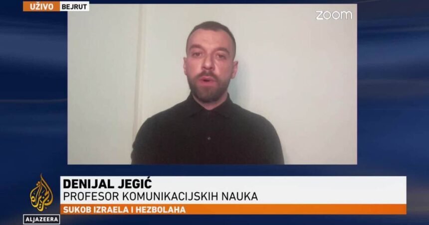 Jegić: Sporazum predstavlja poraz Izraela, jer nije ostvario vojni cilj u Libanu