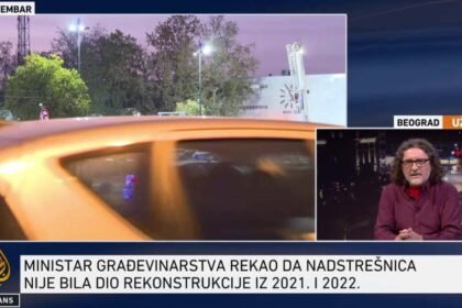Đajić: Nadležni nisu slušali moja upozorenja o stanju nadstrešnice u Novom Sadu