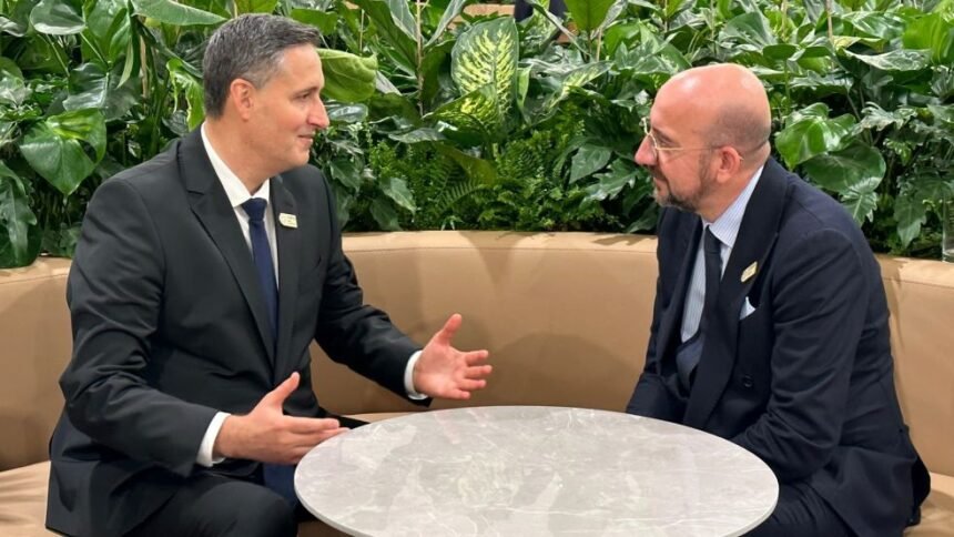 BiH i EU: Bećirović i Michel u Bakuu razgovarali o evropskim integracijama