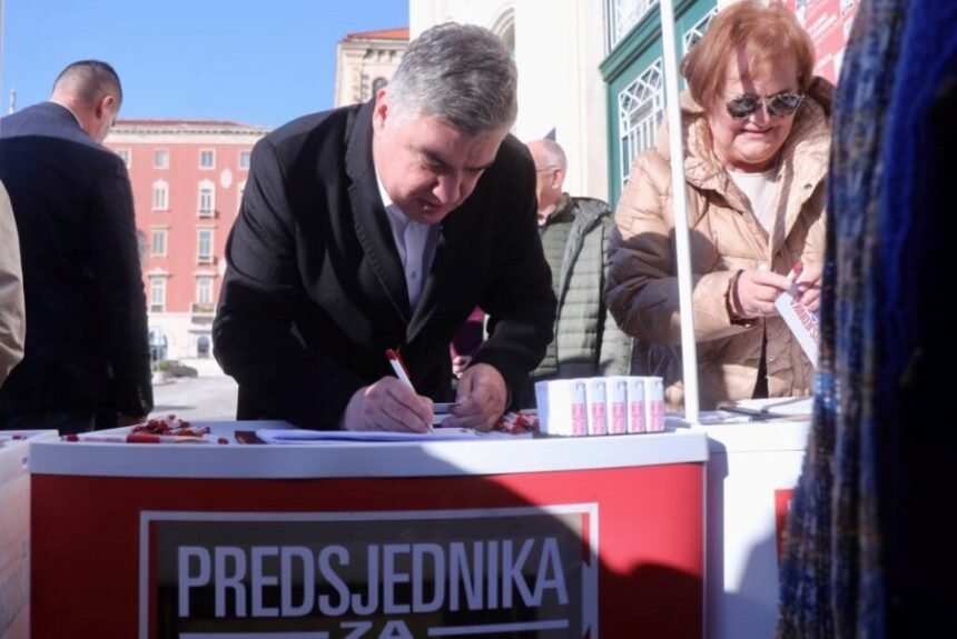 NE DA SE OMESTI: Milanović ipak prvi predaje svoju kandidaturu za predsjednika Hrvatske