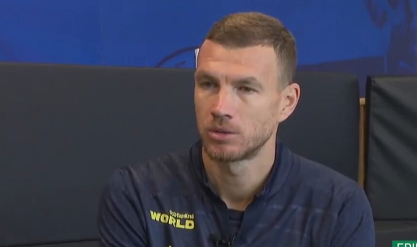 Edin Džeko: Osjećam se kao da sam tek počeo igrati fudbal, nije vrijeme da se povučem