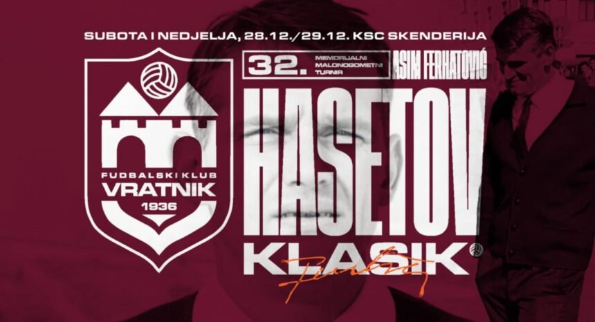 Naredni vikend Hasetov turnir: Stiže osam ekipa