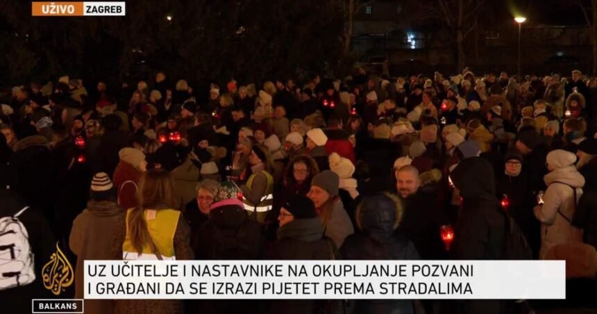 Povorka ‘Za sigurnu školu’ u Zagrebu: Solidarnost sa žrtvama napada u osnovnoj školi