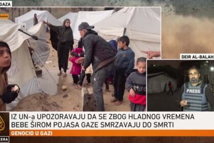 Hiljade Palestinaca žive u teškim uslovima pod otvorenim nebom