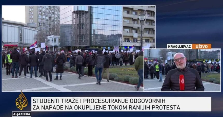 Studenti u Kragujevcu traže od institucija da počnu raditi svoj posao