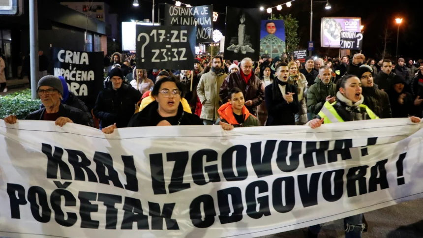 Novi prosvjed u Podgorici; traže ostavke čelnika vlade