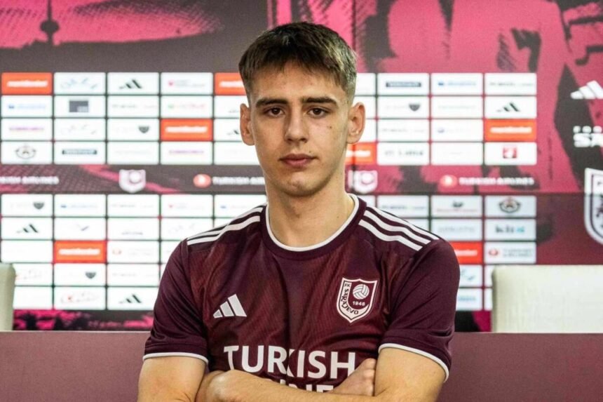 Kapiten U17 BiH potpisao profi ugovor sa FK Sarajevo na višegodišnji period.