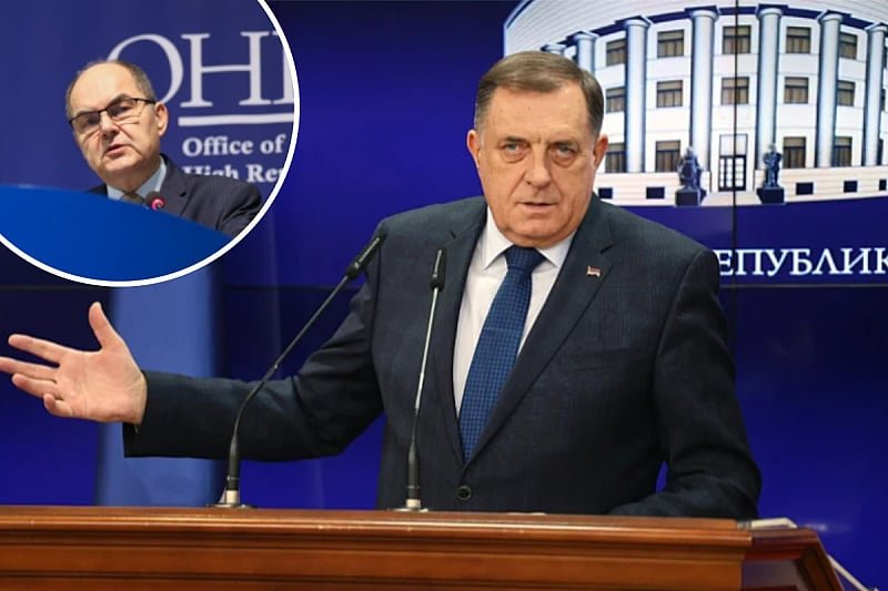 Dodik prijeti Schmidtu: “Ako promijeni Ustav BiH dobit će odgovor istog dana”