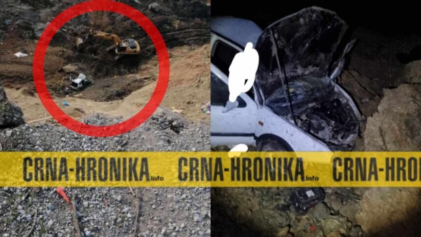 Teška saobraćajna nesreća kod Živinica: Dvojica mladića sletjela u kop dubok 200 metara