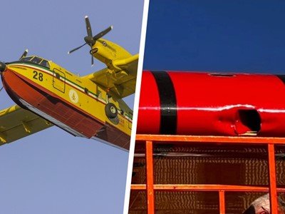 Maleni civilni dron oštetio američki protupožarni zrakoplov u Los Angelesu