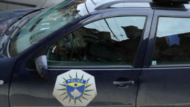 Sredstvo zastava iz spomen-kompleksa u Goraždevcu, u točki 30 policajaca