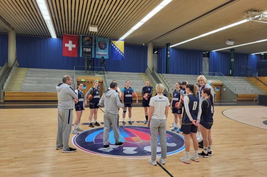 Kvalif. za Eurobasket: Košarkašice BiH doputovale u Aarau, u nedjelju meč sa Švicarskom