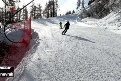 Hrvatski skijaši u Sloveniji