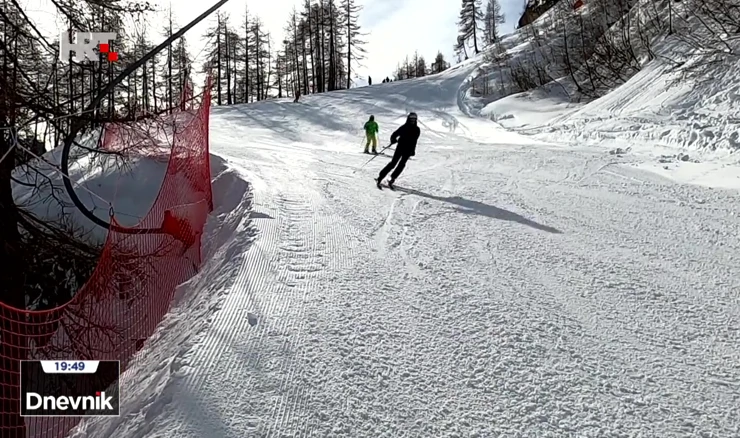 Hrvatski skijaši u Sloveniji