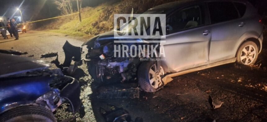 Direktni sudar kod Visokog: Poginula jedna osoba, druga teško povrijeđena
