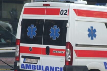Smještaj u Zemunu, Pešak je ozbiljno povrijeđen