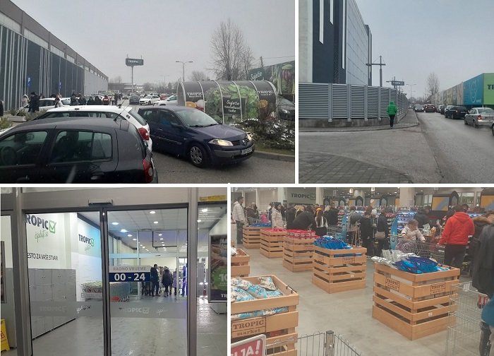 Neradna nedjelja pada u vodu: Sarajlije pohrlile u kupovinu
