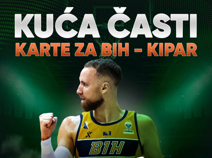 Kuća časti: MaxBet poklanja 16 karata za BiH – Kipar