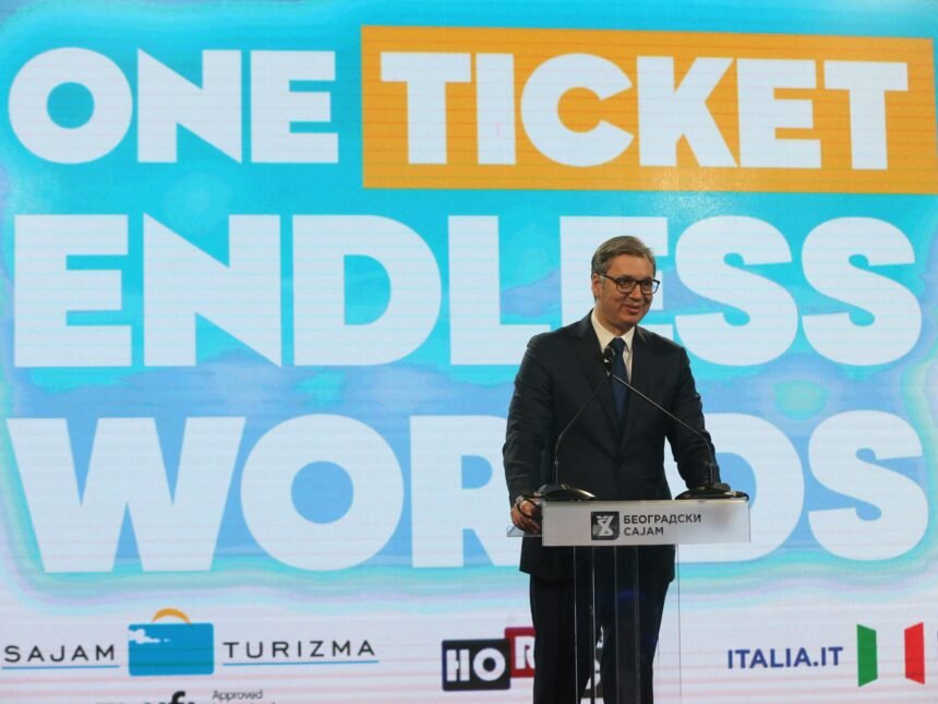 Vučić otvorio 46. sajam turizma: Srbija udvostručila broj turista
