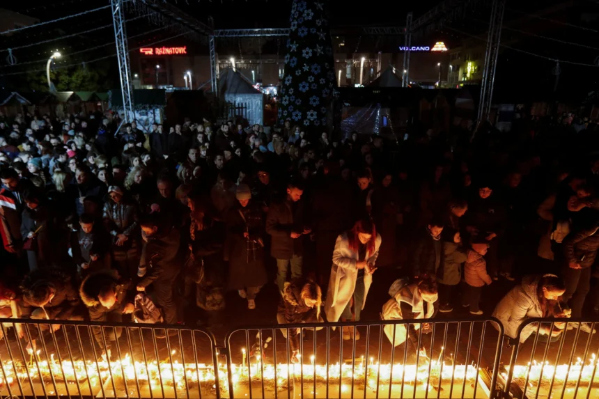 Prosvjed ispred crnogorske vlade zbog tragedije na Cetinju