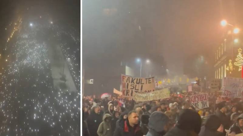 VIDEO Studenti u Srbiji  2024. ispratili šutnjom! Nastavlja se veliki prosvjed diljem zemlje