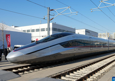 Kina predstavlja prototip nove generacije brzog vlaka maksimalne testne brzine od 450 km/h
